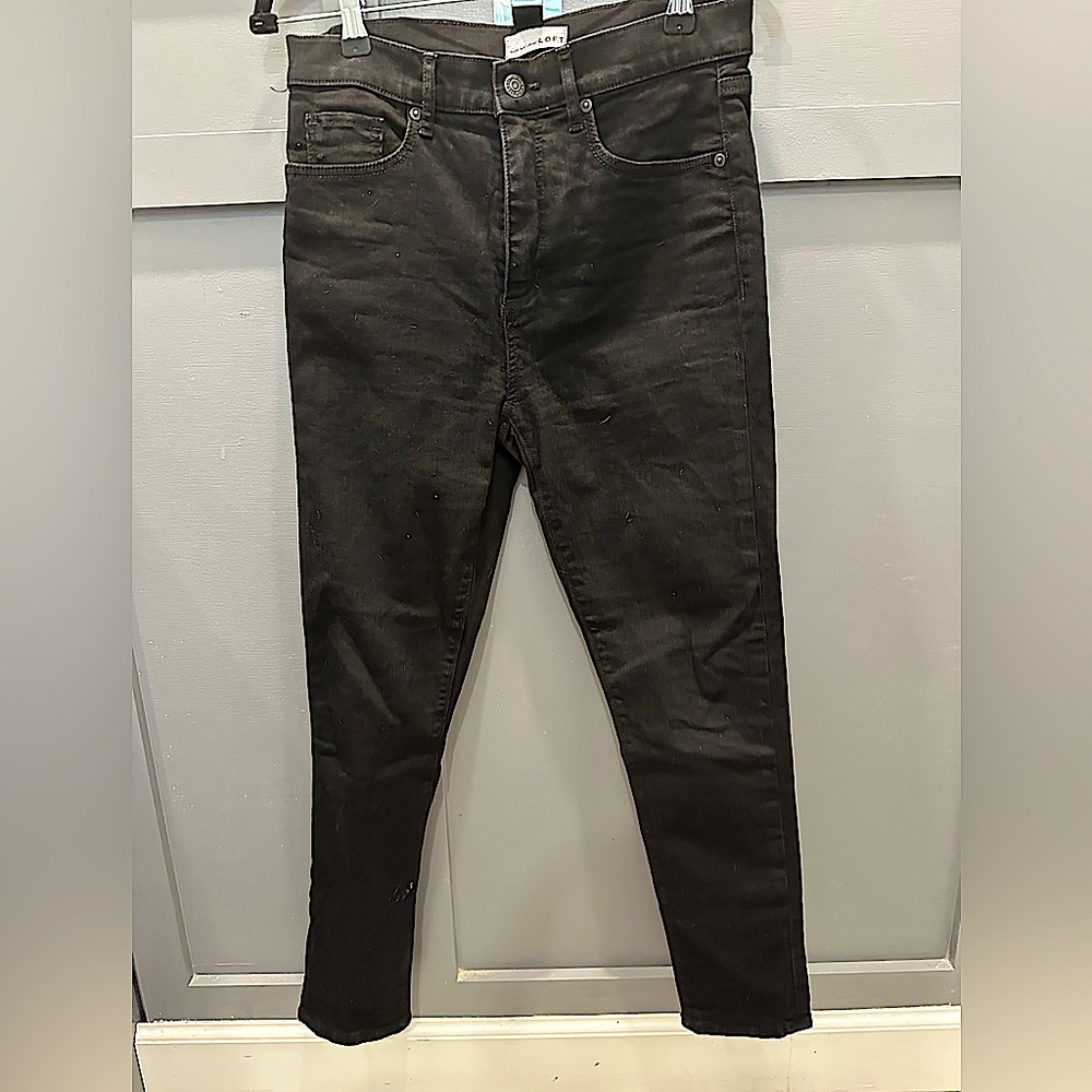 LOFT Black Skinny Jeans